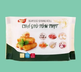 Bao Bì Chả Giò Tôm Thịt