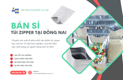 Bán sỉ túi zipper bạc Đồng Nai