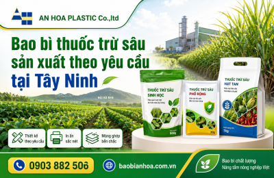 Bao bì thuốc trừ sâu sản xuất theo yêu cầu tại Tây Ninh