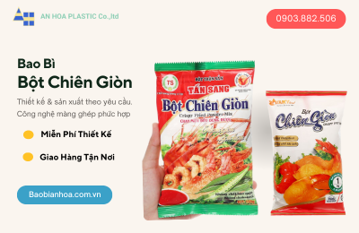 Sản xuất bao bì bột chiên giòn