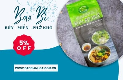 Sản xuất bao bì Bún - Miến  khô 