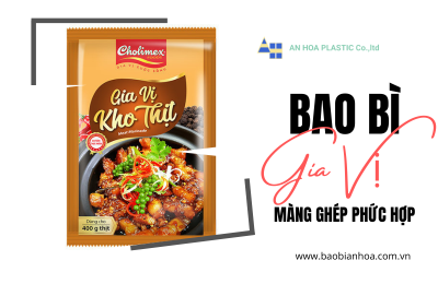 Sản xuất bao bì đóng gói gia vị