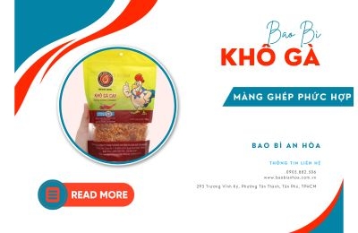 Sản xuất bao bì đựng khô gà