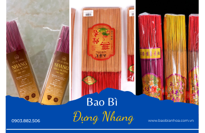 Sản xuất bao bì đựng nhang