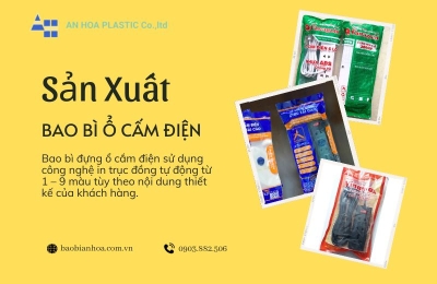 Sản xuất bao bì đựng ổ cấm điện