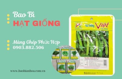 Sản xuất bao bì đựng hạt giống 