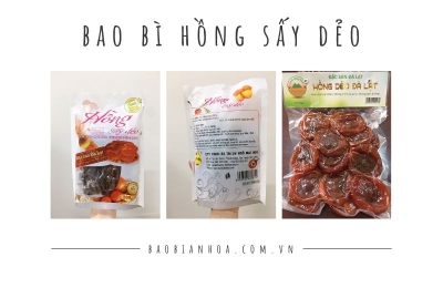 Sản xuất bao bì hồng sấy dẻo