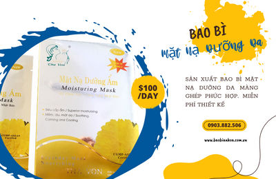 Sản xuất bao bì mặt nạ