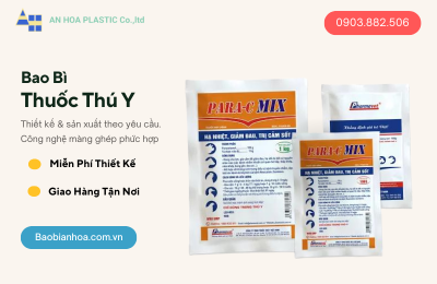 Sản xuất bao bì thuốc thú y