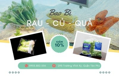 Xưởng sản xuất bao bì rau củ quả