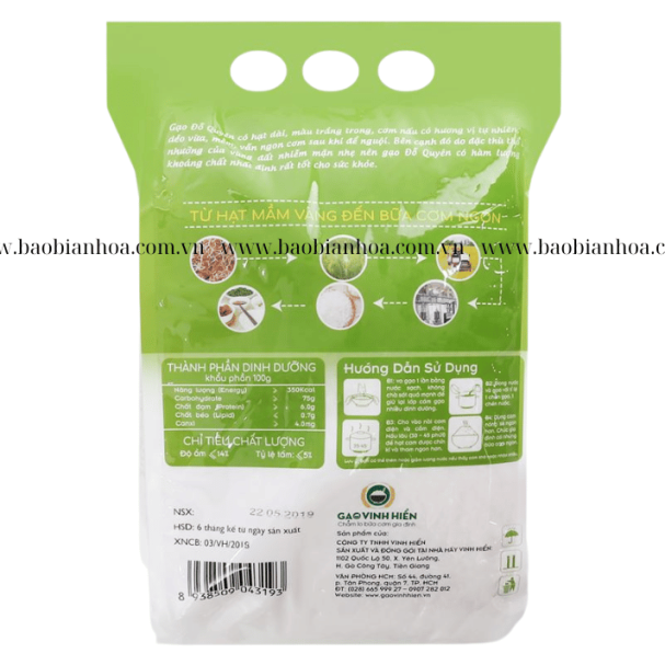 Túi đựng gạo 5kg